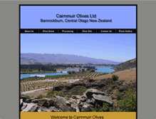 Tablet Screenshot of cairnmuirolives.co.nz